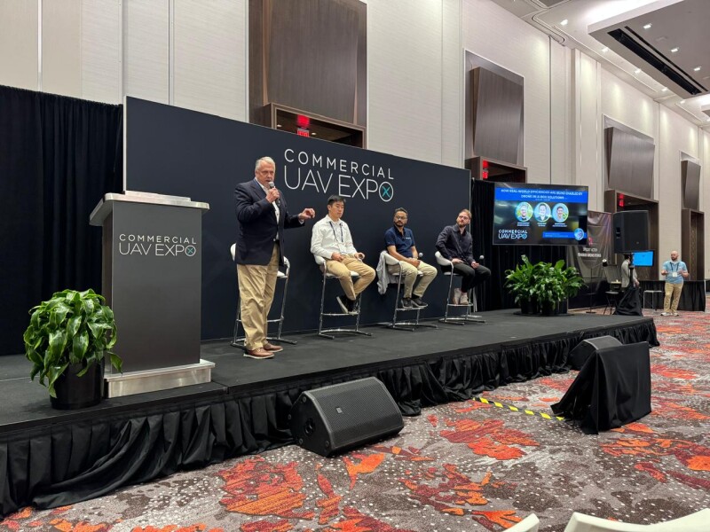Full panel for Commercial UAV Expo's Drone-in-a-Box session